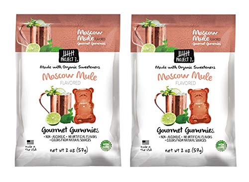 Project 7 Gummies - 2 oz. Pouches (Moscow Mule, 2pk - 2oz. Pouches)