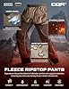 CQR Men's Winter Tactical Cargo Pants, Thermal Fleece Lined Outdoor Snow Ski Hiking Work #4