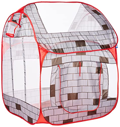 Amazon Brand – Jam & Honey Theme Big Foldable Popup Tent – Red and Black for Kid