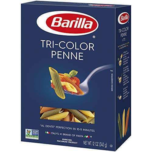 Barilla Tri Color Penne Pasta 12 Image
