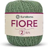 Linha EuroRoma Fiore 8 4 Barbante para Crochê e Tricô de Algodão com Textura Suave para Artesanato Criativo