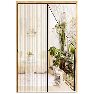 Wizvox 2622 Haustierfreundliche Fliegengittertür 90×210cm