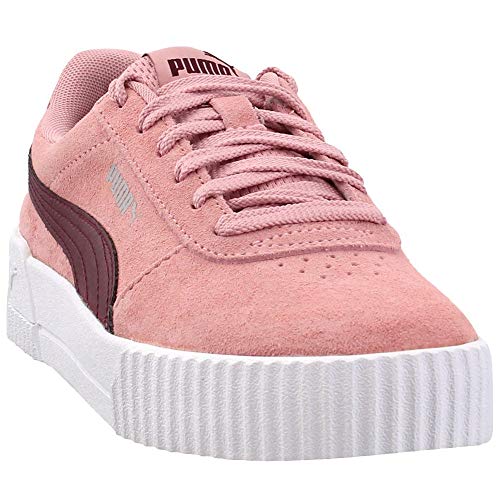 Image of Puma Carina 2.0 Synthetic Leather Lace Up Women's Sneakers