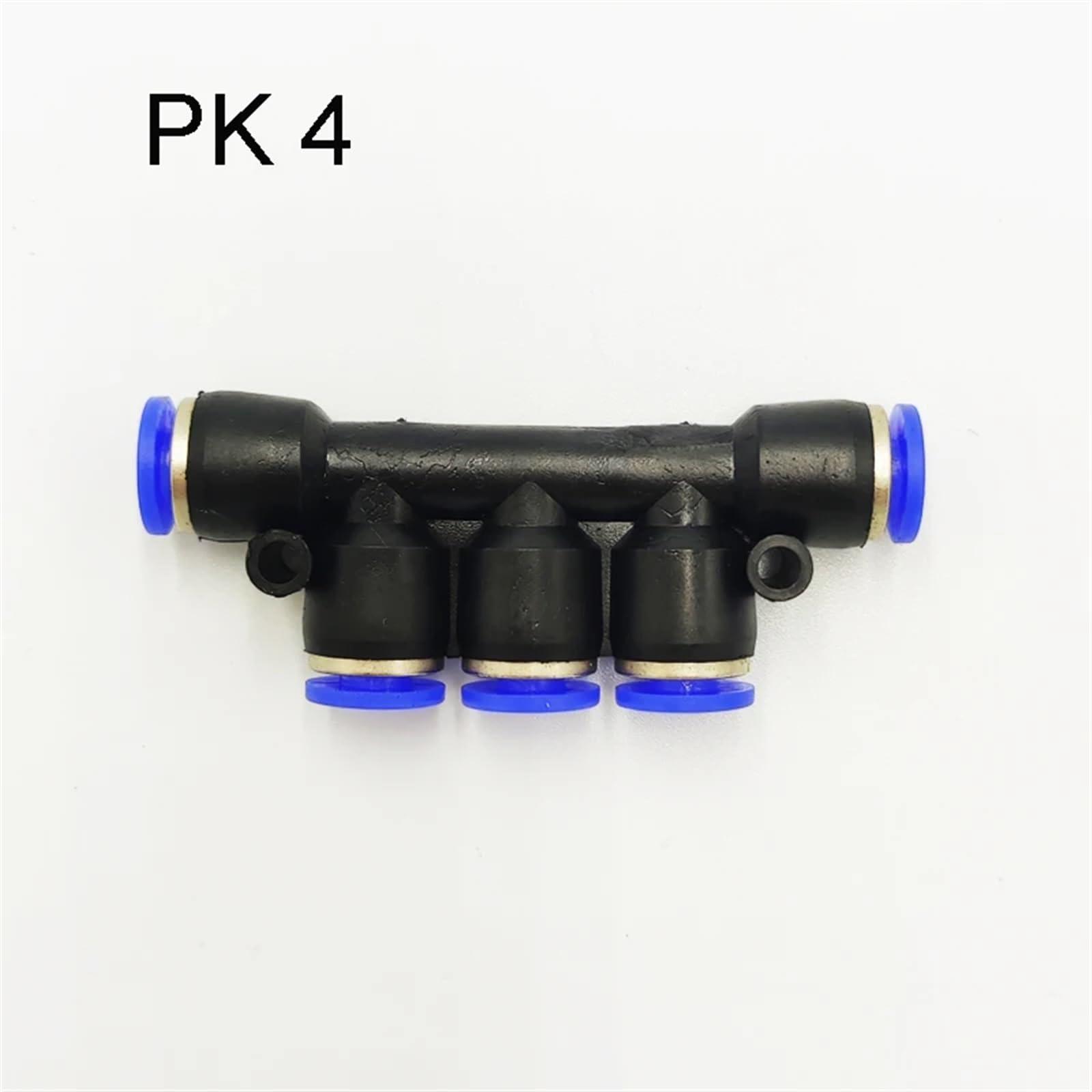 1 pcs raccords pneumatiques PK tuyaux d'eau connecteur de tuyau 4-12 mm tuyau en plastique raccords rapides cinq ports air droit gaz(8MM)