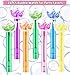 24PCS Glitter Crown Bubble Wands Toys for Kids, Princess Birthday Party Favors Supplies Decorations, Classroom Prizes, Pinata Fillers, Goodie Bag Stuffers Gifts