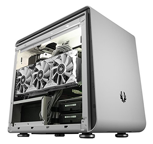 BitFenix Phenom - Caja de Ordenador de sobremesa (botón de Restaurar, diámetro del Ventilador: 230 mm), Blanco