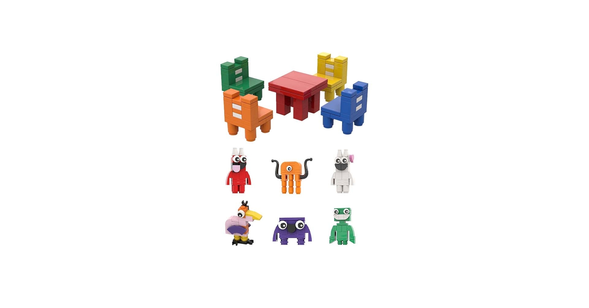 Amazon.co.jp: ブロックセット Garten of Banban おもちゃ ミニ