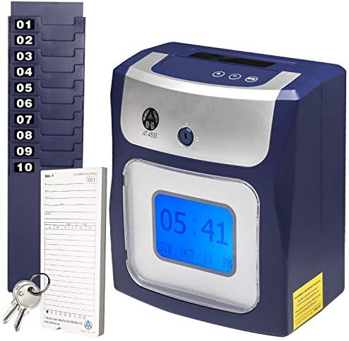 Calculating AT-4500 Sets up in Minutes - totals Regular and Overtime Hours Worked