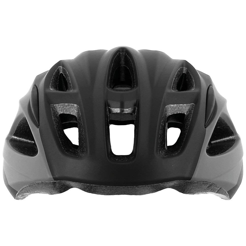 Massi Pro Casco para Bicicleta, Deportes y Aire Libre, L, Negro/Gris