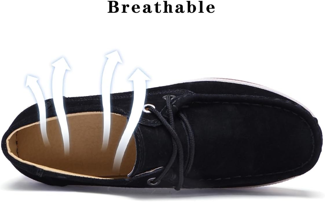 Ruiatoo Womens Slip on Loafers Comfortable Thick Soft Platform Shoes Business Casual Walking Shoes - Image 5