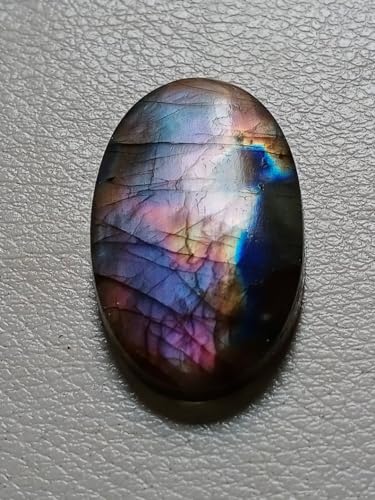Cabochon en labradorite violette naturelle, pierre d'inspiration unique - 4