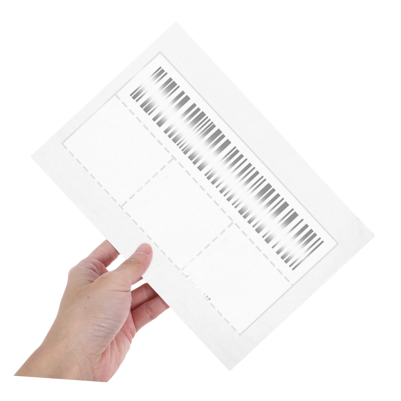 100 Selbstklebende Transparente Versandetikettenhüllen aus Pe für Lagerung
