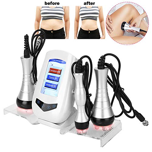 40K Vibration Body Shaping Massager with English Manual, Full Body Weight Loss Massager Multipolar Blasting Fat Instrument Facial Skin Lifting Beauty Machine, CE, FDA Approval(220V)