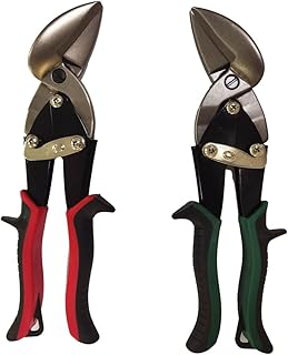 Zeluga ZL128LR Heavy Duty Left and Right Aviation Snip Combo Pack