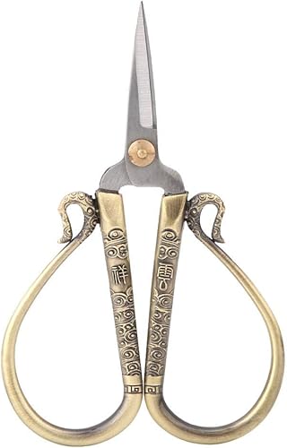 Tijeras de estilo europeo vintage, tijeras multiusos de acero inoxidable, tijeras de sastre de primera calidad, tijeras de coser delicadas,