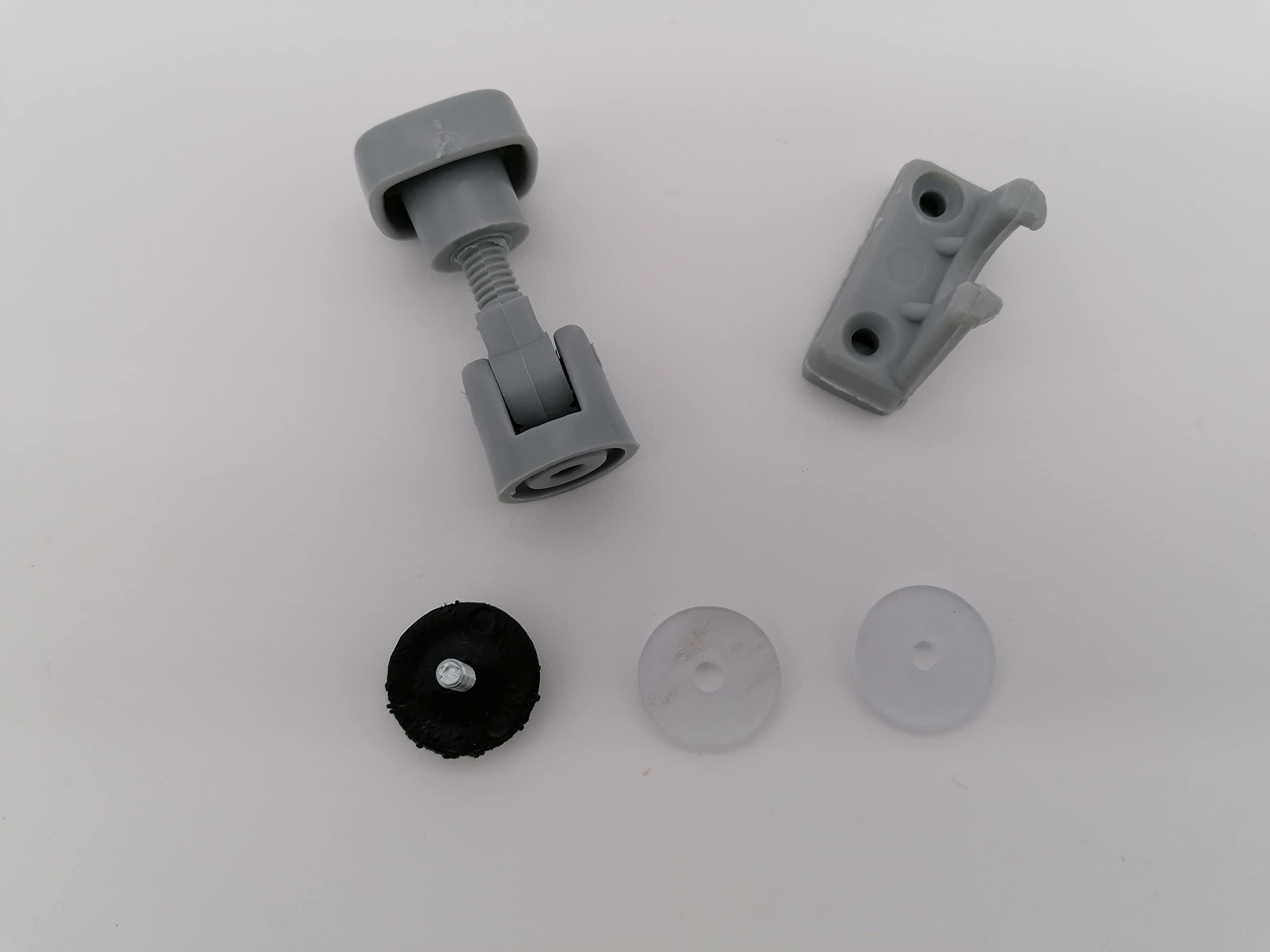 CR-MOESANCO® 2 pomelli di chiusura per finestra di caravan, camper, barca o camper (grigio)