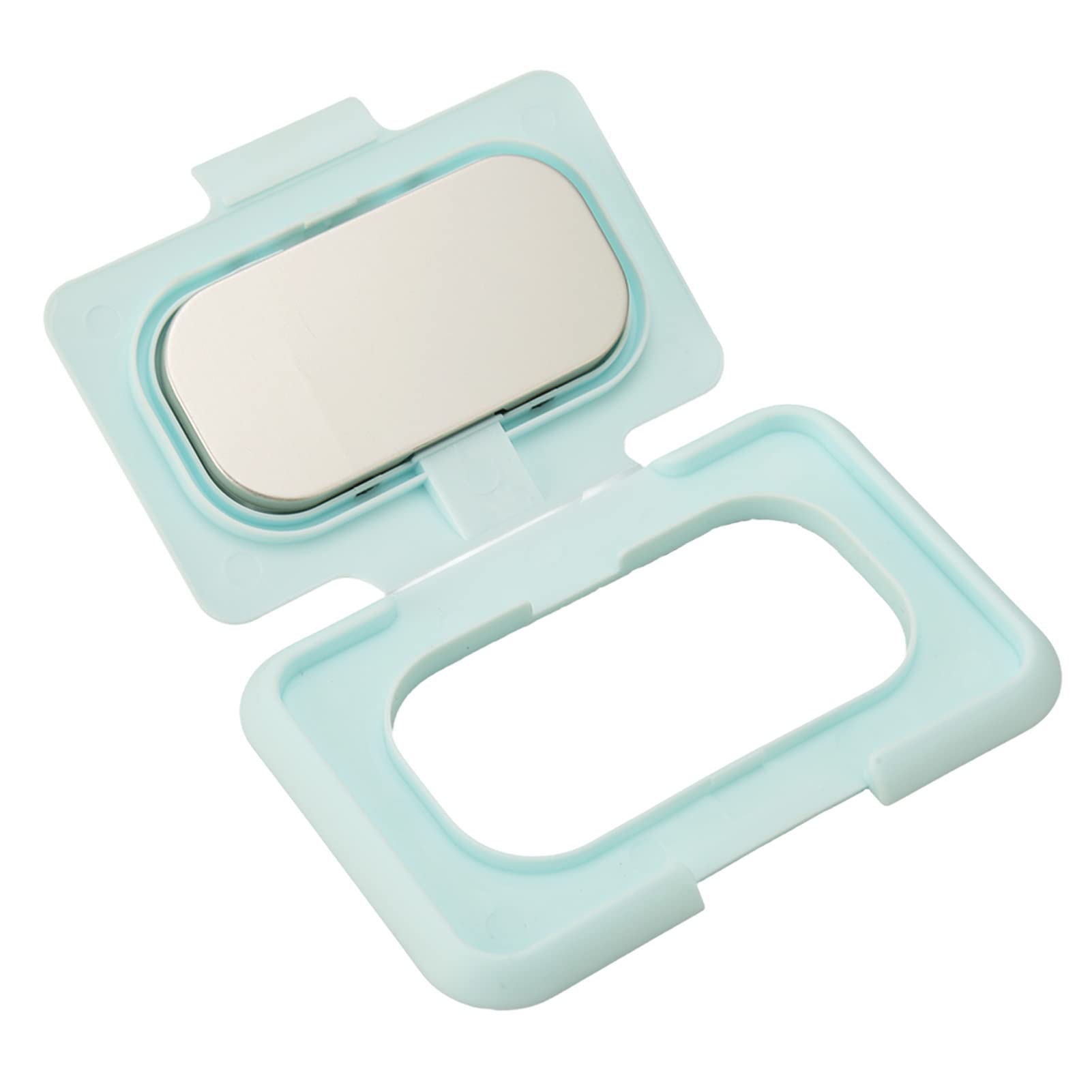 Chauffe-Lingettes pour bébé, Chauffe-Lingettes pour bébé Portable, Chauffage Uniforme, Température Constante, Distributeur Ultra Fin USB pour Lingettes Chaudes, Bleu Clair