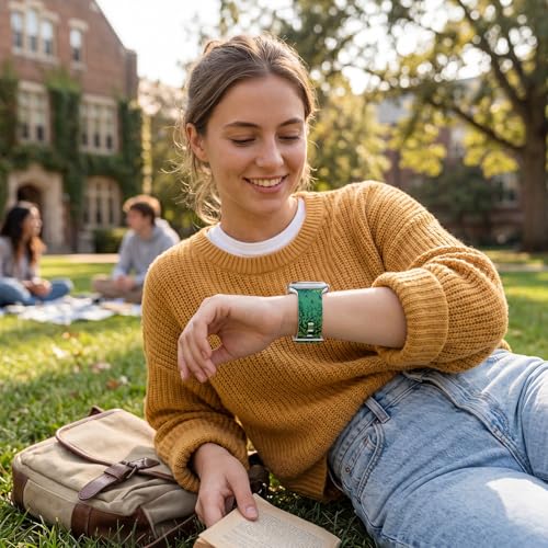 Image of Floral Band Compatible with Apple Watch Bands for Women 40mm 42mm 41mm 38mm 44mm 45mm 46mm 49mm, Cute Pattern Flower Soft Silicone Sport Strap for iWatch Series Ultra 11 10 SE 9 8 7 6 5 4 3 2