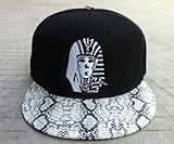 Last Kings Snake Skin Snapback V Snap Back Leopard(black)