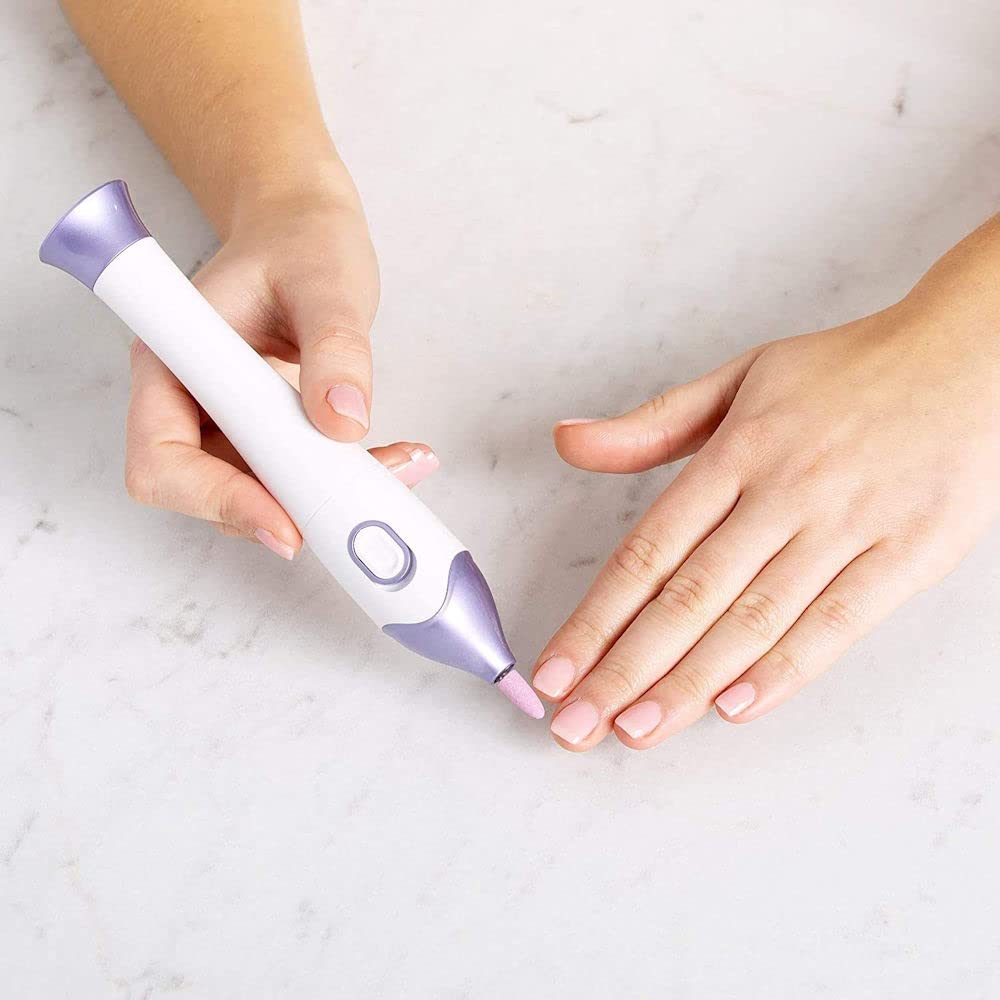Plum Beauty Całkowity system pielęgnacji paznokci, kompletna pielęgnacja paznokci, kształtowanie, pecyzja, popychacz skórek, narzędzia polerskie i szmergielne, zestaw do manicure i pedicure