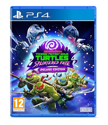 TMNT Splintered Fate Deluxe Edition PS4 - Jeu vidéo d'action roguelike Tortues Ninja