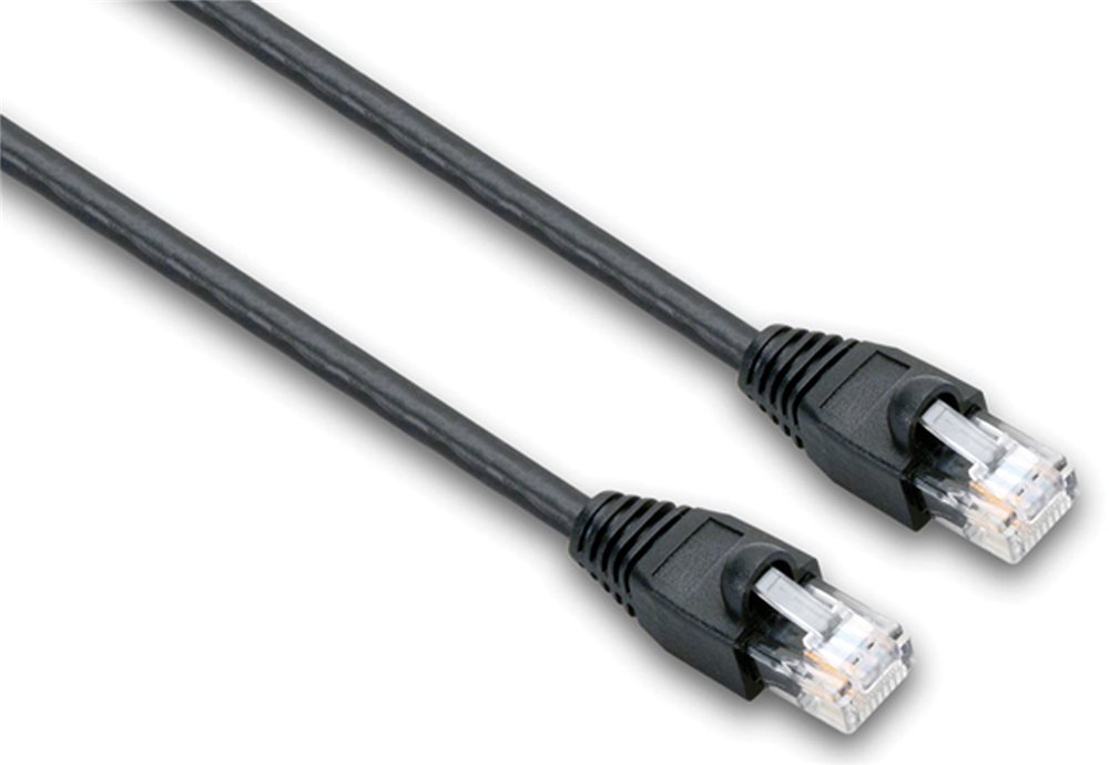 Hosa CAT-501BK 1ft Cat 5e Cable 8P8C to Same
