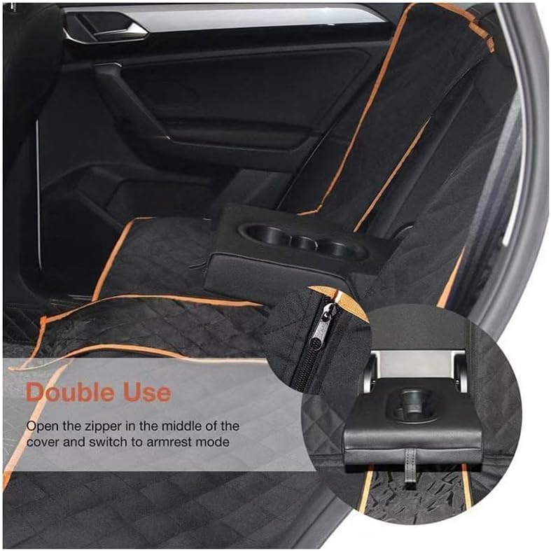 Telo Auto Cani Sedile per Cadillac Escalade GMTK2XL 2014-2020,Antiscivolo Resistente all'Acqua AntiGraffio Antistrappo Viaggiare Protezione Accessori