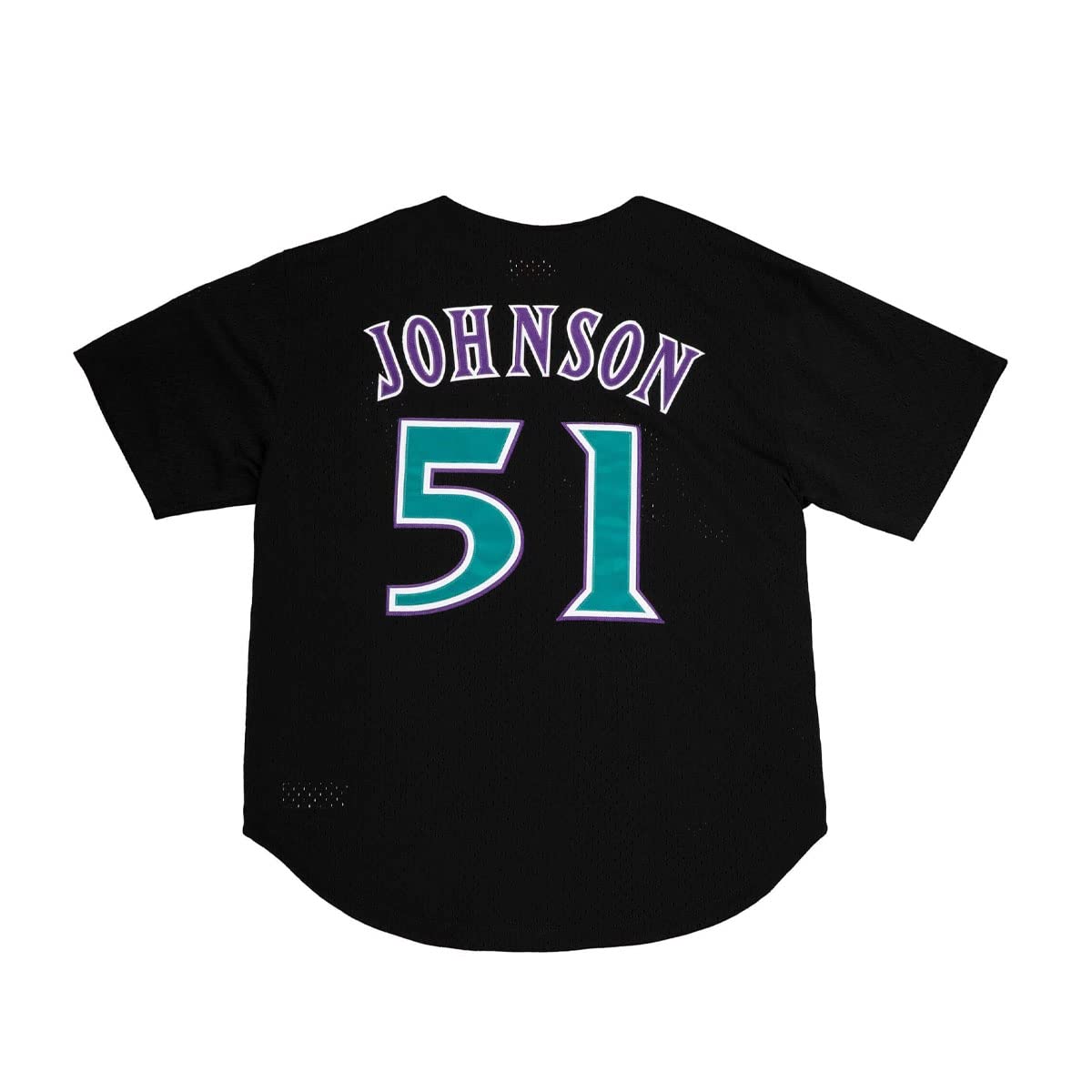 Randy Johnson Arizona Diamondbacks Men's Authentic 1999 Button Front Jersey (as1, Alpha, l, Regular, Regular, Large) Black