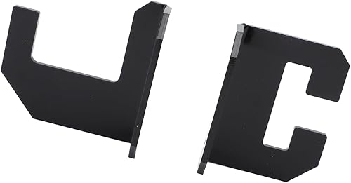 Miniatura 9 de Samurai - Soporte de espada horizontal para montaje en pared, soporte de acrílico para espadas, soporte de exhibición de hoja plana con tornillos