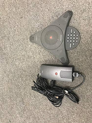 Polycom SoundStation 2201-00106-001 W/Adapter & Cables (Renewed)