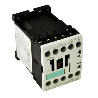 Direct Replacement for Siemens 3RT1015 Contactor 3RT1015-1AK61 120/110V Coil, 50/60Hz 7 Amp 3RT 1015