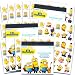Despicable Me Minions Stickers Party Favor Pack -- Over 624 Stickers (6 Packs, Party Supplies)