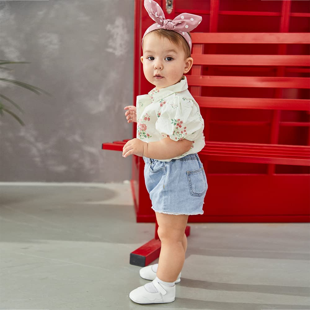 Baby Mary Jane buty dla niemowląt antypoślizgowe buty ślubne do pierwszego chodzenia