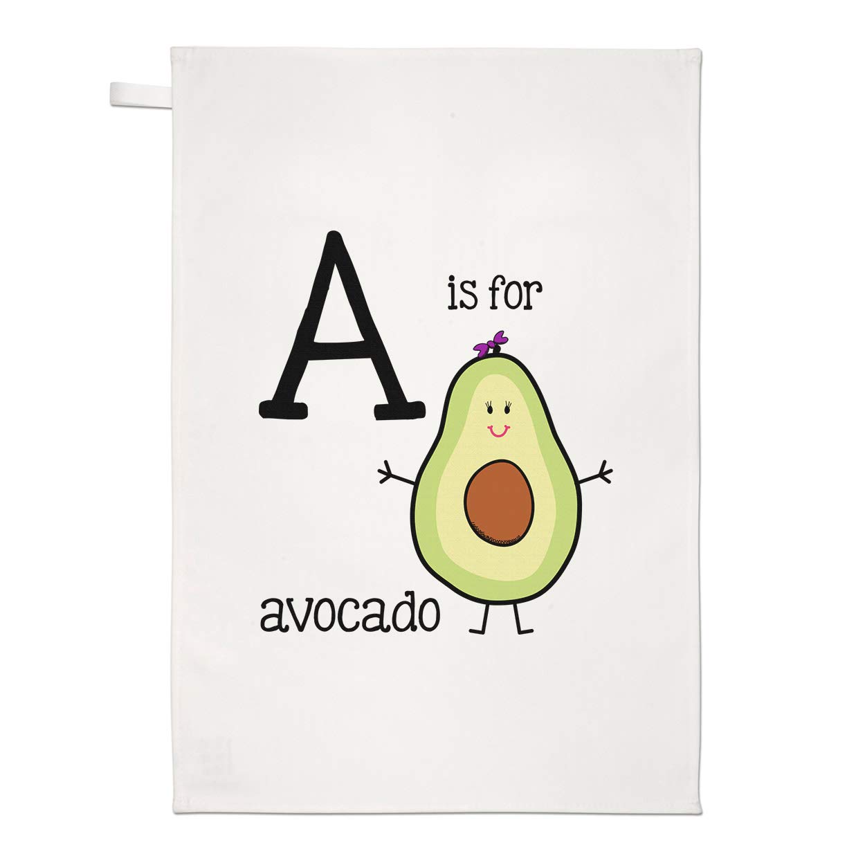 Minuscolo una lettera e una parola avocado da colorare e stampare