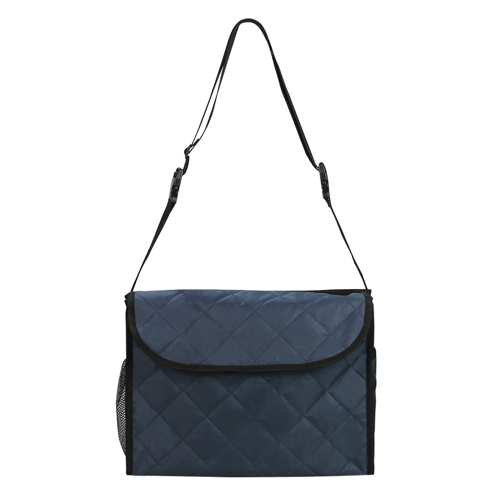 Rollstuhl-Rucksacktasche, Rollstuhltasche, 6 Farben, großes Tragezubehör zum Aufhängen am Rücken, leicht, Rollstuhl-Organizer für Spaziergänger, Rollatoren, Roller (Marineblau)