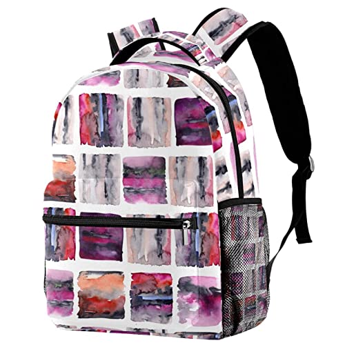 Sac à dos de voyage géométrique mixte pour ordinateur et cabine