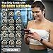 Homerz Body Fat Scale – Smart Scale with BMI, Body Fat, Muscle Mass, Full Body Composition Scale with Body Fat Analysis, Body Scan Scale with Handle, Body Scanner, Biometric Analyzer