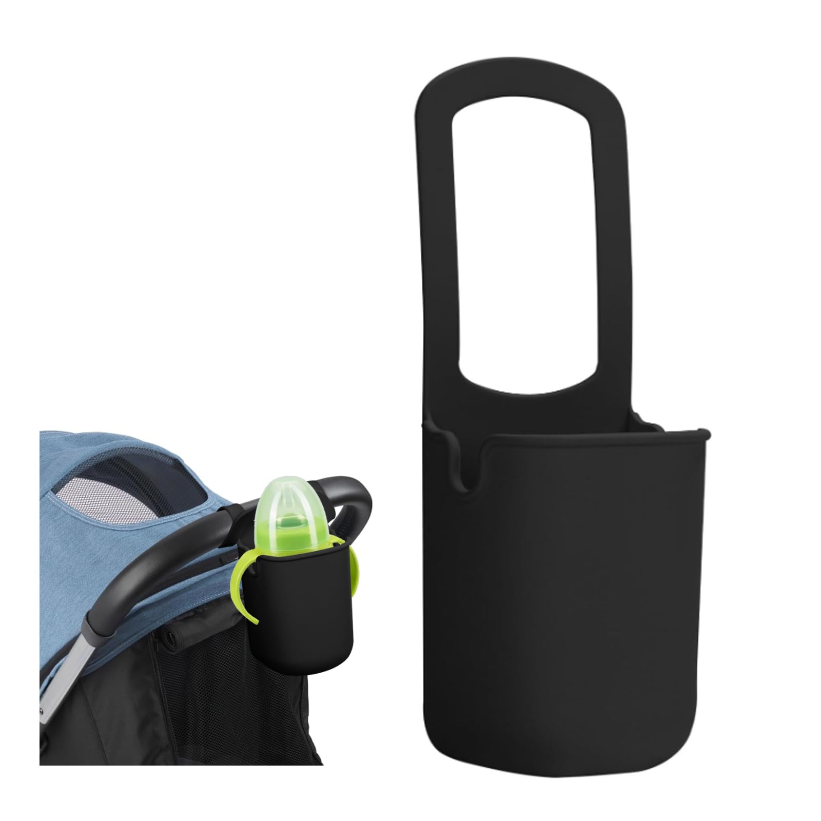 Soporte para taza de asiento de coche, soporte para taza de cochecito de bebé, soporte para tazas para silla de ruedas, portavasos para niños adecuado para carros de bebé, silla de ruedas,