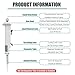 OSPSHPG Laboratory Continuous Pipettes, Single Channel Pipettes with 5ml Pipette Tips, 5 Speed Adjustable Discharge Volume, Micropipette for Chemical, Industry, Scientific Research