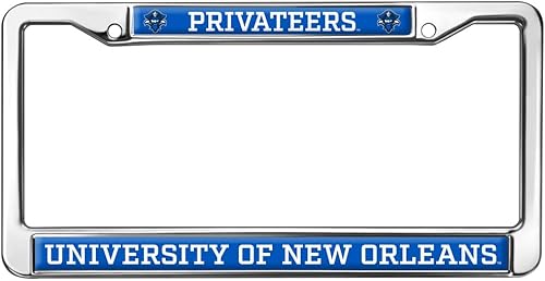 Vista 179 de Marco de Metal para Placa de Matrícula de Tamaño Completo con Logotipo de los Bulldogs de Louisiana Tech Louisiana Tech Bulldogs