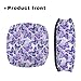 Gomyblomy Purple Butterfly Walker Seat Covers Universal Rollator Walker Seat and Backrest Covers for Women Dust Poof Seat Covers Soft Rollator Walker Accessories for Seniors
