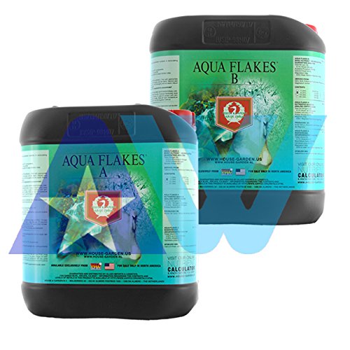 House & Garden Aqua Flakes A+B 20L Nutrient, 20 Liter