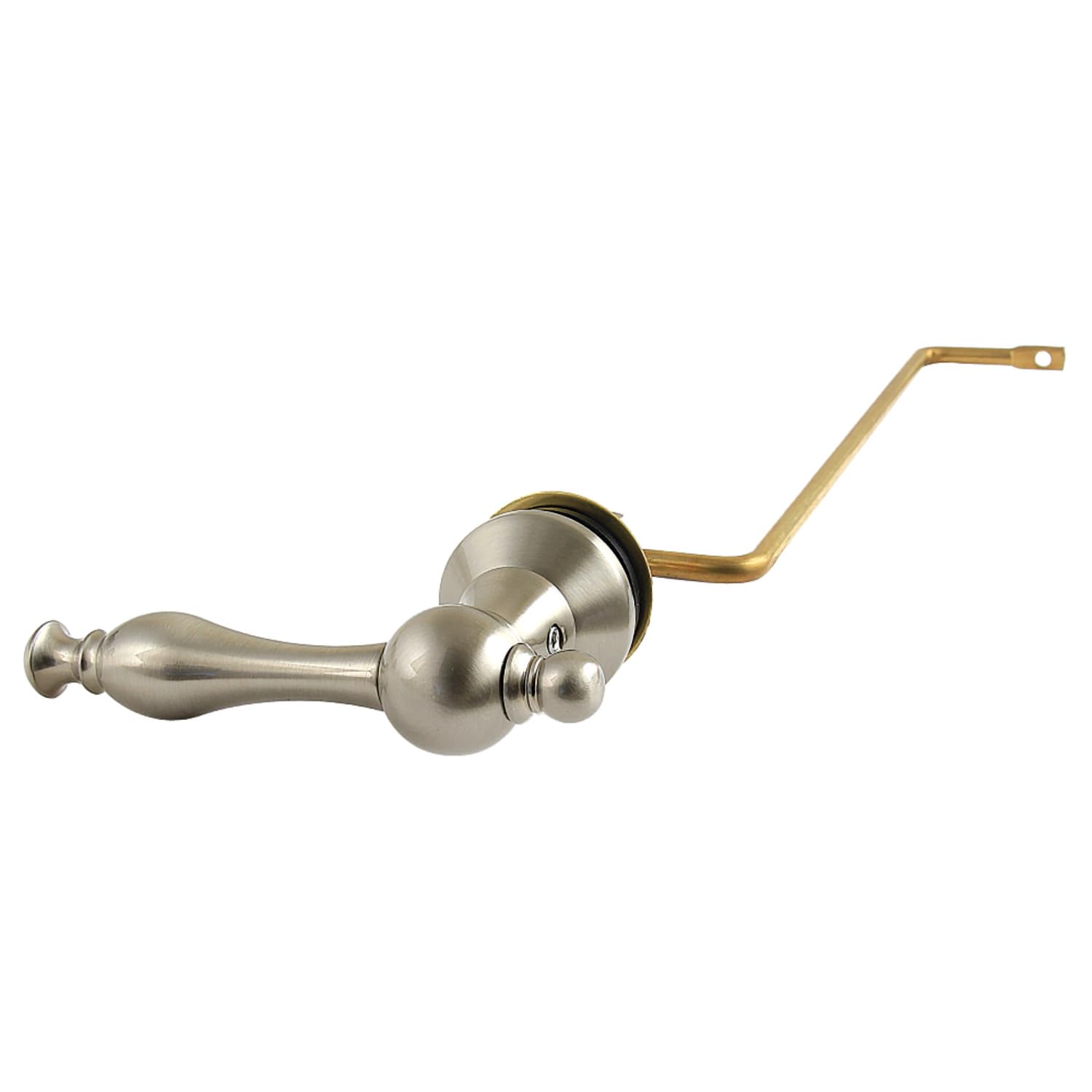 Levier de réservoir Naples Kingston Brass KTNLS8 en nickel brossé pour toilette