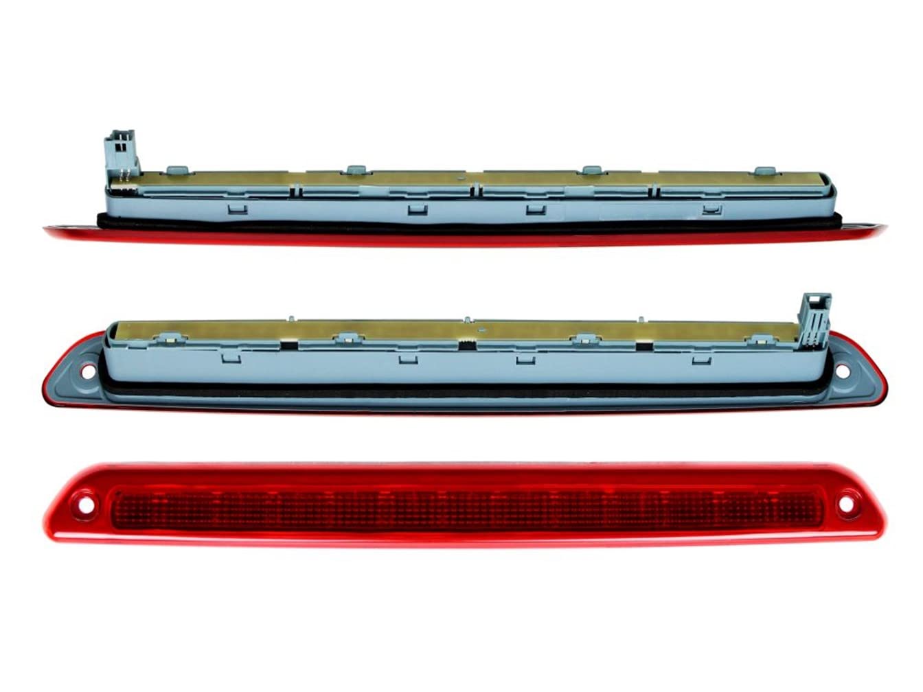 HZ-DESIGN Bremslicht 3. Bremsleuchte für Heckklappe in Rot LED kompatibel mit MB Sprinter 906 VW Crafter 2E