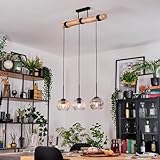  Koyoto Suspension, Boule lumineuse, Suspension Écru, Noir, 3 lumières