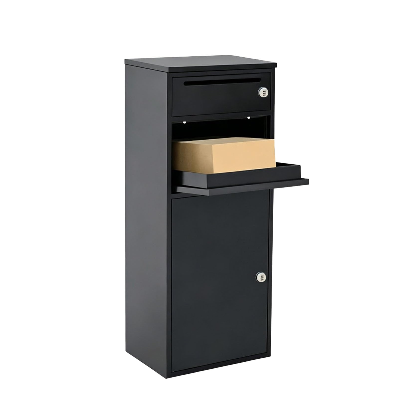 Package Delivery Boxes, Mailbox for Parcel with Lock, Easy to Install