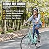 Ktaxon Women Bike 24/26 Inch Bicycles for Women, Beach Cruiser Bike with Premium Derailleur & Shift Lever, Adjustable Seat, High-Carbon Steel Frame and Excellent Welding Technology (24" Misty Teal) #1