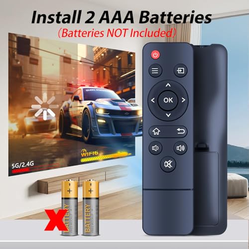 Télécommande de rechange CiBest W13 mini projecteur perdu ou en panne 1080p - 4