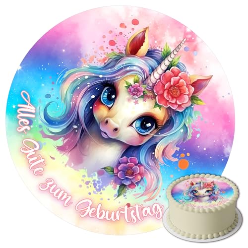 J&M DECO Tortenaufleger Geburtstag - Tortendeko...