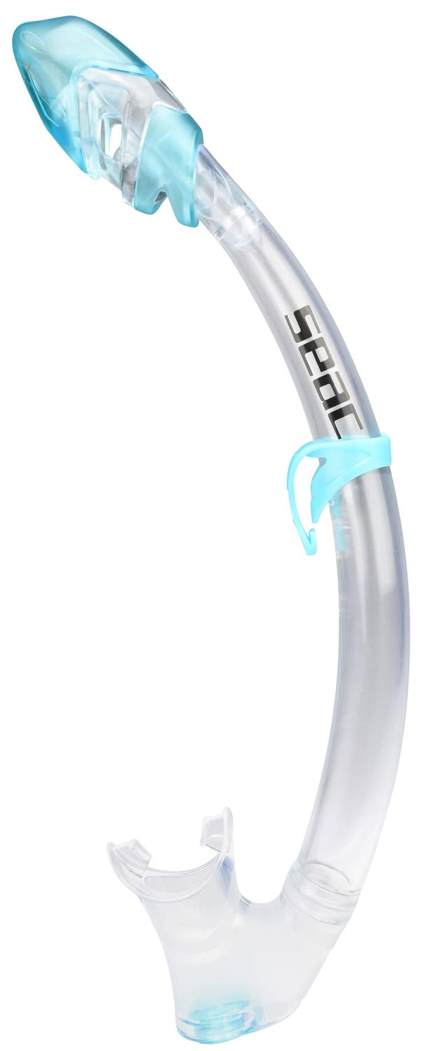 Seac 0890030160452 un Sprint seco Premium Silicona máscara Aletas Snorkel Set con Gear Bag, Azul, 4 – 5,5